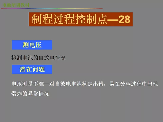 鋰電池廠家詳解:鋰電池生產工藝注意問題(圖)