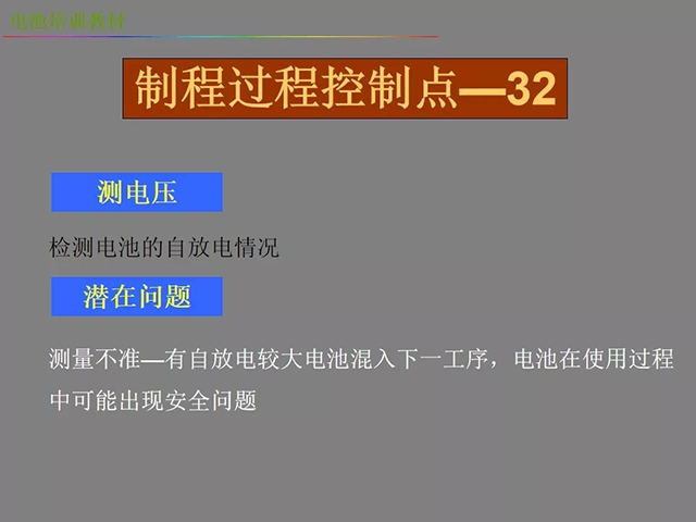 鋰電池廠家詳解:鋰電池生產工藝注意問題(圖)